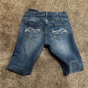 Cowgirl Tuff womens Relaxed Blue Jeans